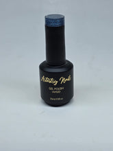 Load image into Gallery viewer, Artistry Gel Polish Glitter Shade Blue #082
