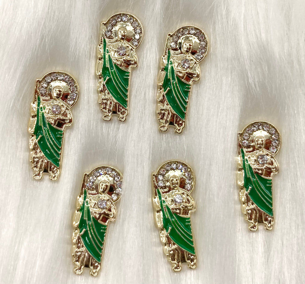 San Judas Nail Charm