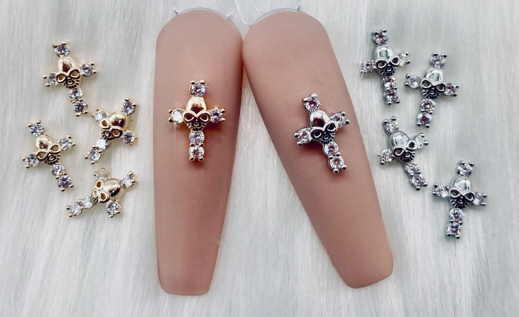 Skull Cross Charms